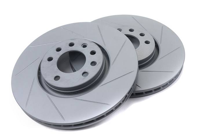 SAAB Disc Brake Rotor Set - Front (308mm) (Slotted)